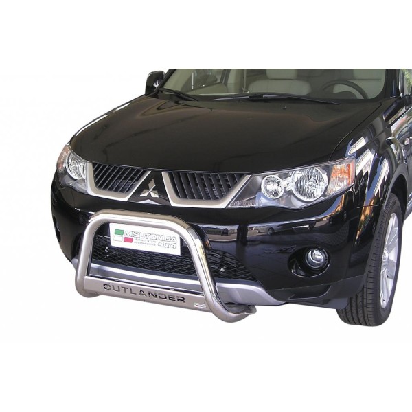 Mitsubishi Outlander II nerezový přední ochranný rám 63mm