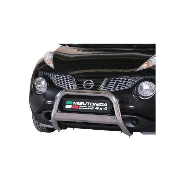 Nissan Juke I F15 nerezový přední ochranný rám 63mm