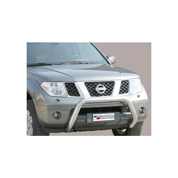 Nissan Pathfinder III nerezový přední ochranný rám 76mm