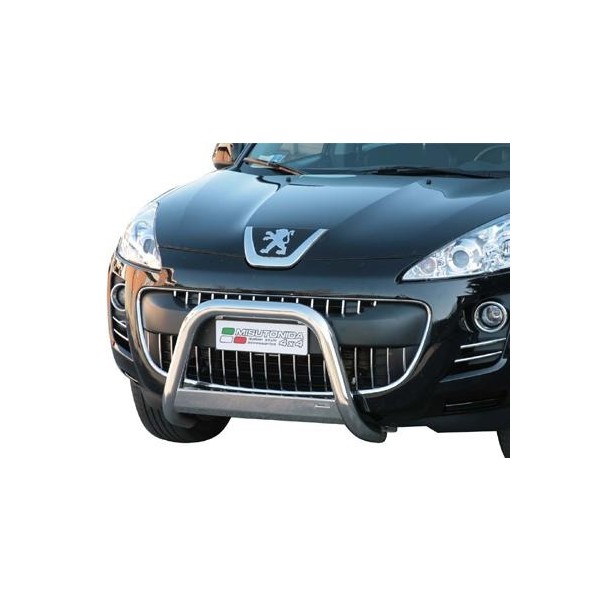 Peugeot 4007 nerezový přední ochranný rám 63mm