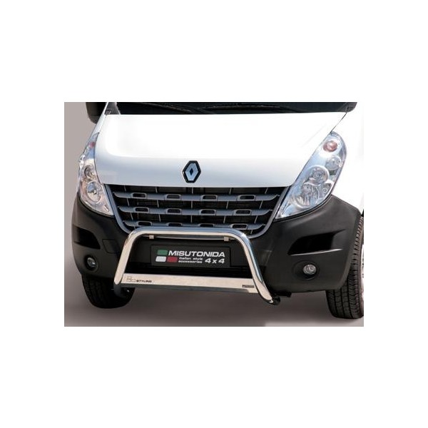 Renault Master nerezový přední ochranný rám 63mm