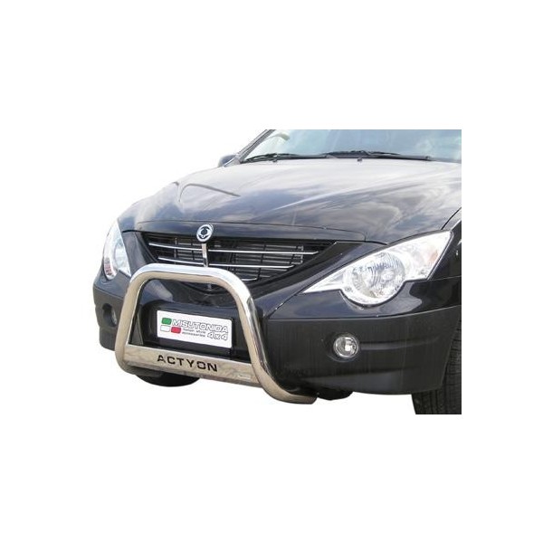 SsangYong Actyon nerezový přední ochranný rám 63mm