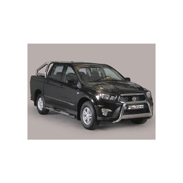 SsangYong Actyon Sports FL nerezový přední ochranný rám 63mm