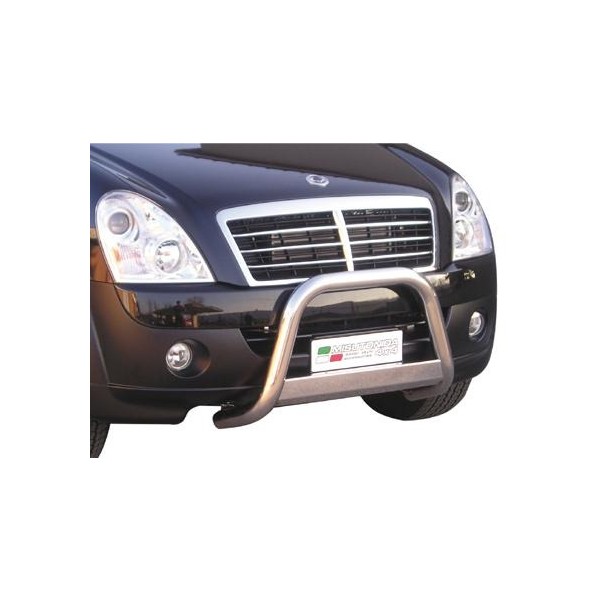 SsangYong Rexton II nerezový přední ochranný rám 63mm