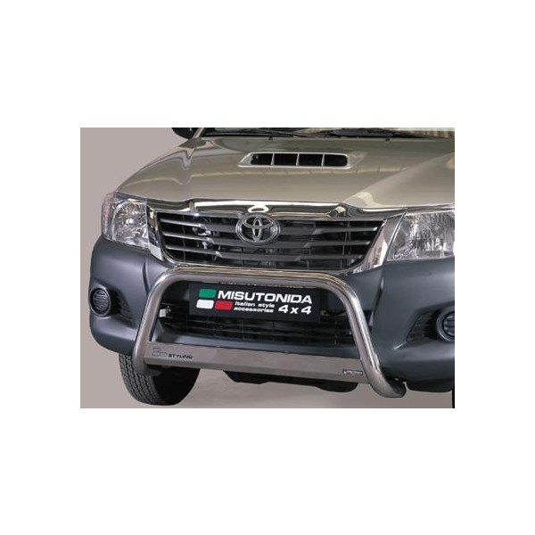 Toyota Hilux VII FL nerezový přední ochranný rám 63mm