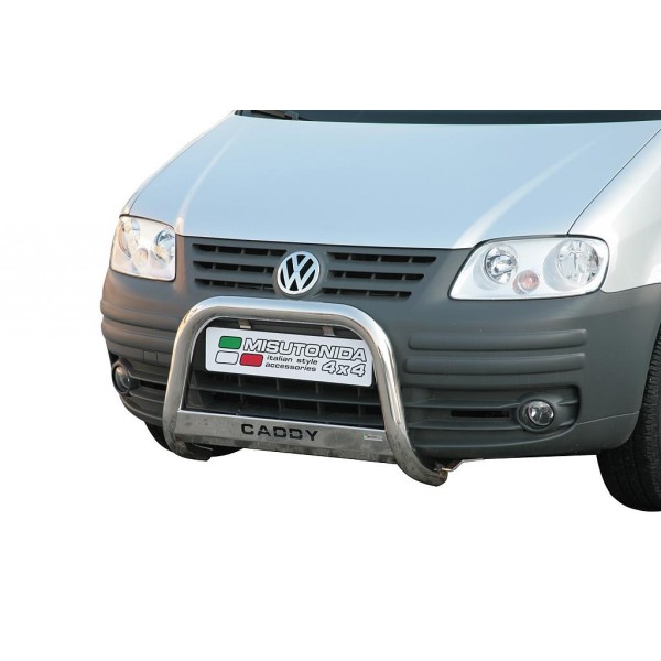 Volkswagen Caddy nerezový přední ochranný rám 63mm