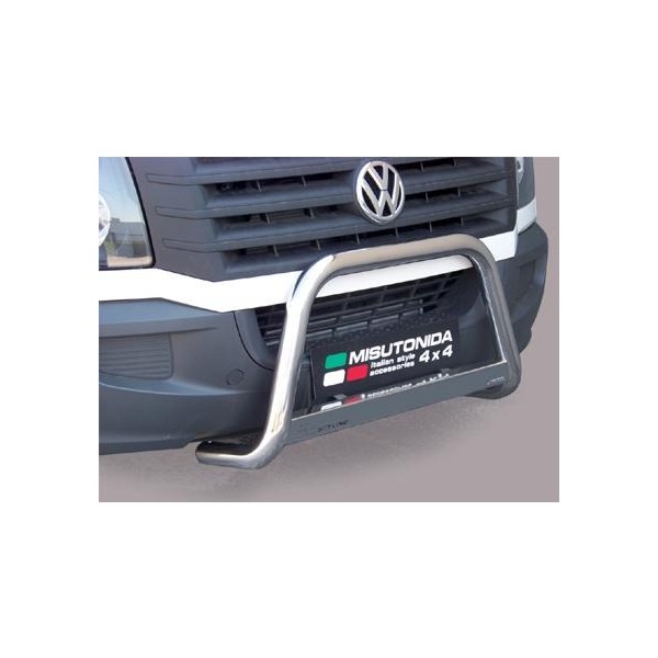 Volkswagen Crafter nerezový přední ochranný rám 63mm