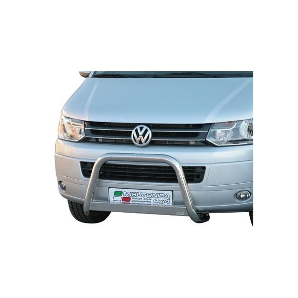 Volkswagen T5 nerezový přední ochranný rám 63mm