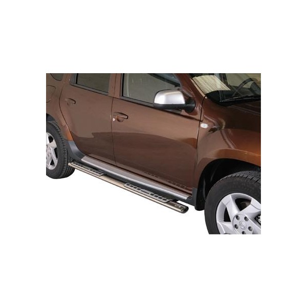 Nerez boční designové nášlapy Dacia Duster