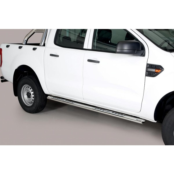 Nerez boční designové nášlapy Ford Ranger / Ranger II P703