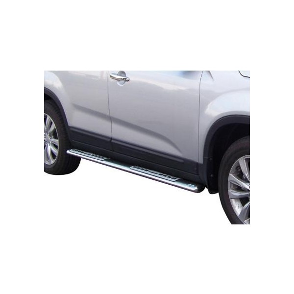 Nerez boční designové nášlapy Kia Sorento II