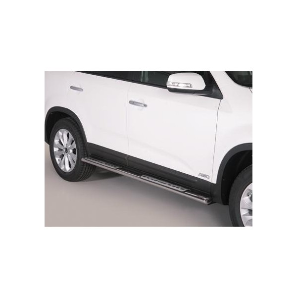 Nerez boční designové nášlapy Kia Sorento III