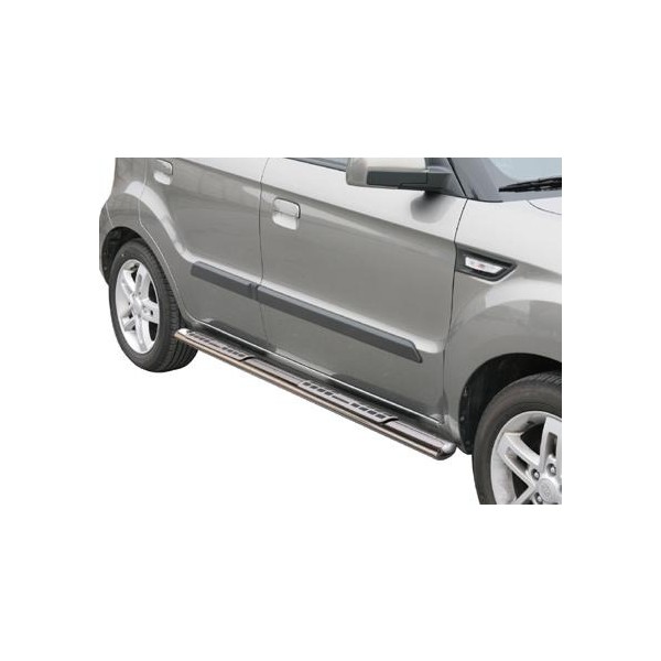Nerez boční designové nášlapy Kia Soul
