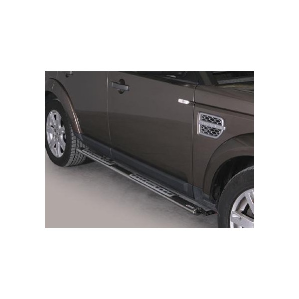 Nerez boční designové nášlapy Land Rover Discovery 4