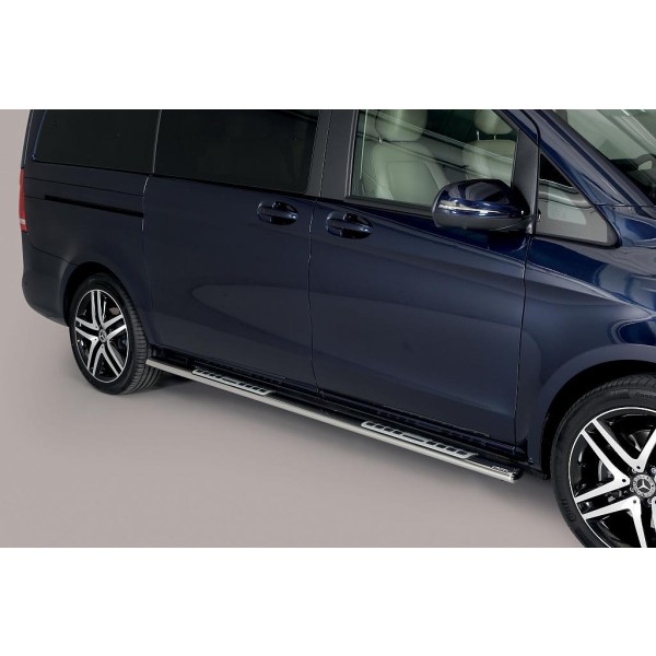 Nerez boční designové nášlapy Mercedes Vito / Viano / V-Class W447