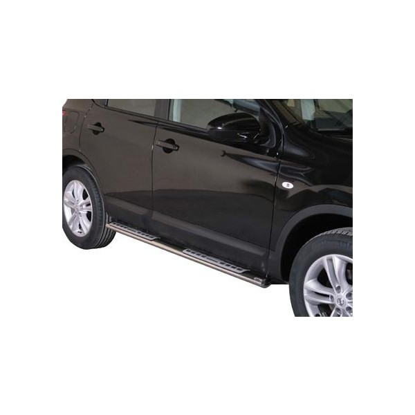 Nerez boční designové nášlapy Nissan Qashqai FL