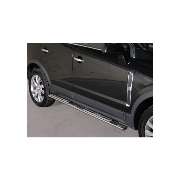 Nerez boční designové nášlapy Opel Antara FL