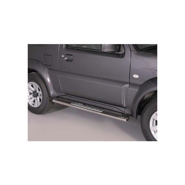 Nerez boční designové nášlapy Suzuki Jimny (od 2012)