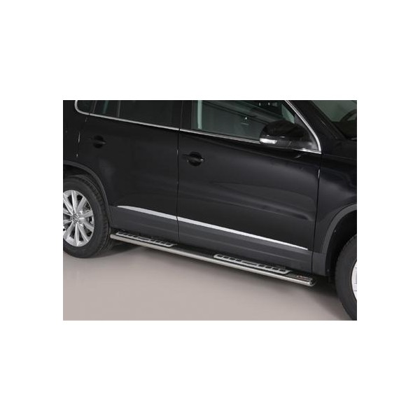 Nerez boční designové nášlapy Volkswagen Tiguan FL