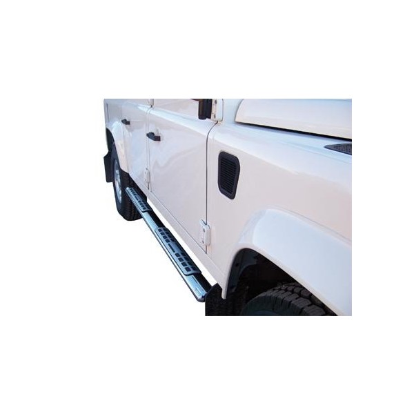 Nerez boční designové nášlapy Land Rover Defender 90