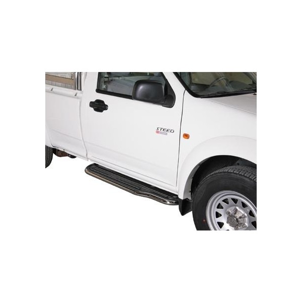 Boční nerezové nášlapy Great Wall Wingle, Single Cab