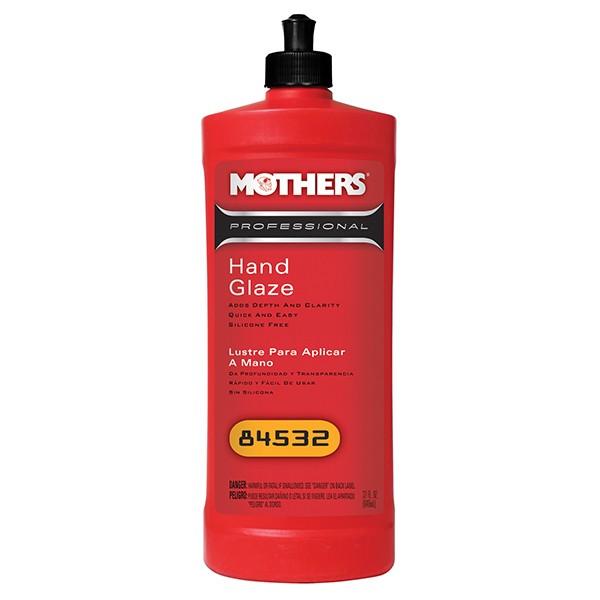 Mothers Professional Hand Glaze - profesionální leštěnka pro nejjemnější dolešťování, 946 ml