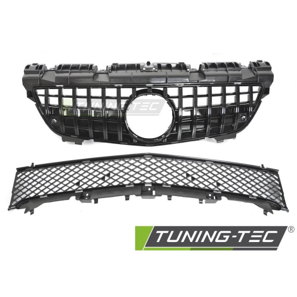 Mercedes SLK R172 2011-2015 - Přední maska GT STYLE černá lesklá