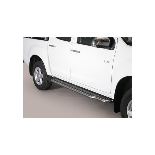 Boční nerezové nášlapy Isuzu D-Max II