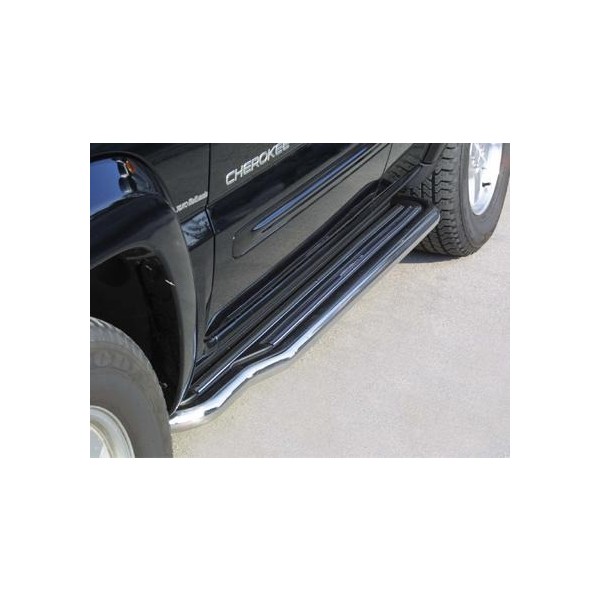 Boční nerezové nášlapy Jeep Cherokee