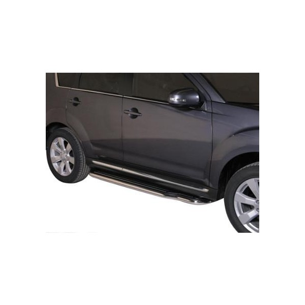 Boční nerezové nášlapy Mitsubishi Outlander II FL