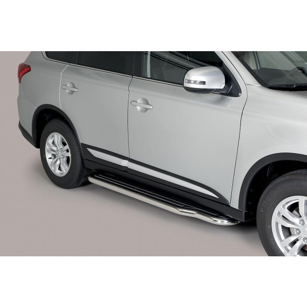 Boční nerezové nášlapy Mitsubishi Outlander III