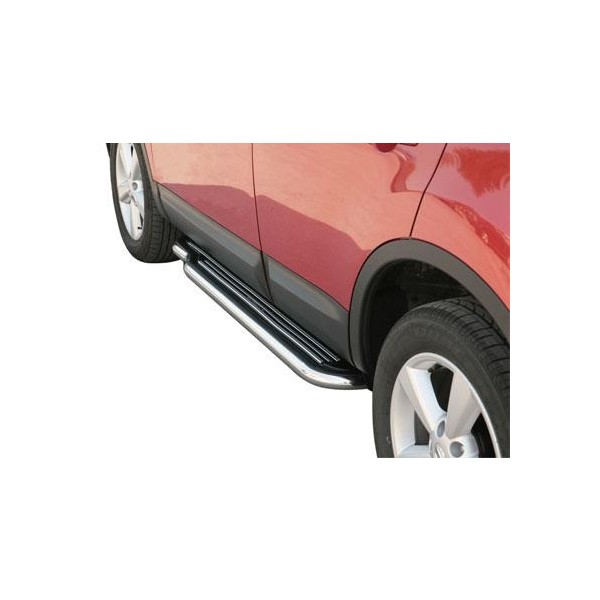 Boční nerezové nášlapy Nissan Qashqai