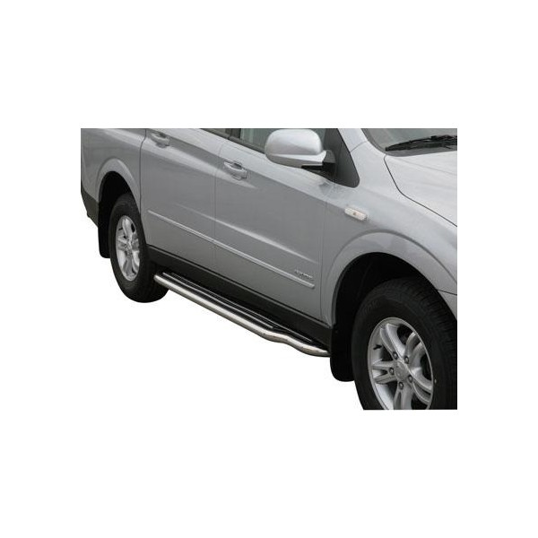 Boční nerezové nášlapy SsangYong Actyon Sports