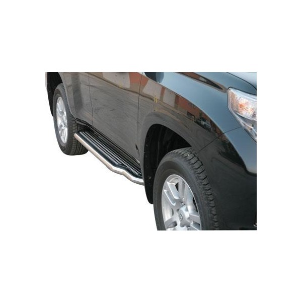 Boční nerezové nášlapy Toyota Land Cruiser 150, 5-dvéř.