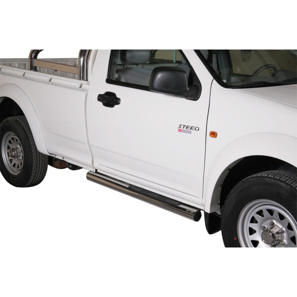 Nerez boční nášlapy se stupátky Great Wall Wingle single cab