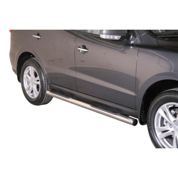 Nerez boční nášlapy se stupátky Hyundai Santa Fe II facelift