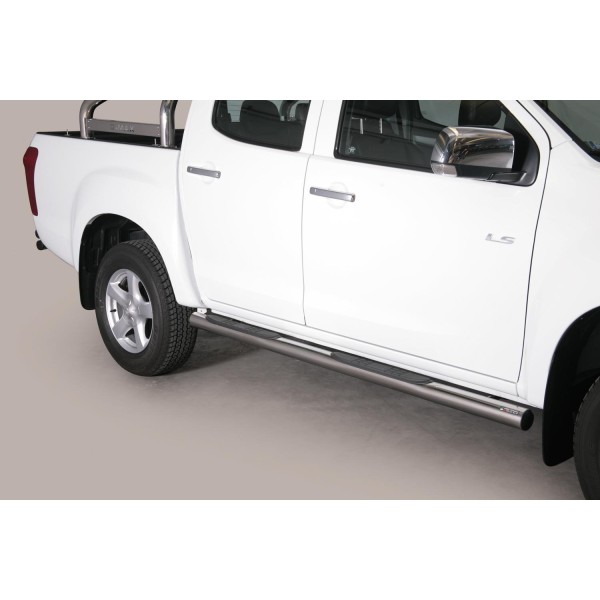 Nerez boční nášlapy se stupátky Isuzu D-Max double cab II