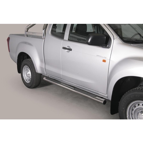 Nerez boční nášlapy se stupátky Isuzu D-Max single cab