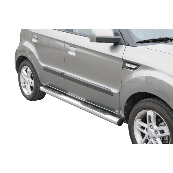 Nerez boční nášlapy se stupátky Kia Soul