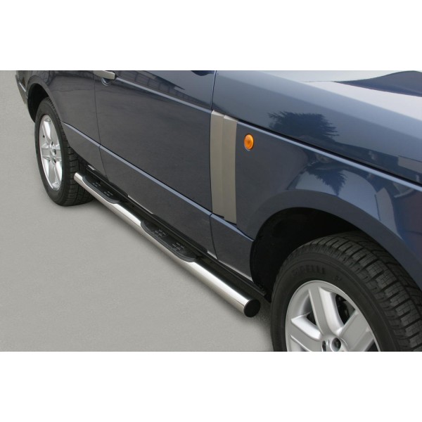 Nerez boční nášlapy se stupátky Land Rover Range Rover