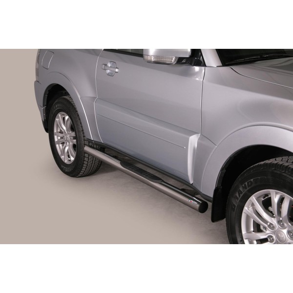 Nerez boční nášlapy se stupátky Mitsubishi Pajero II 3dvéřové