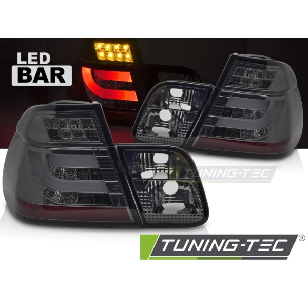 BMW E46 2001-2005 Sedan - Zadní LED světla KOUŘOVÁ