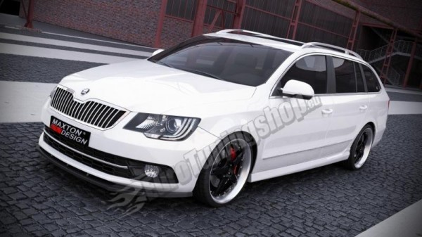 Škoda Superb II - Přední podspoiler (po faceliftu)