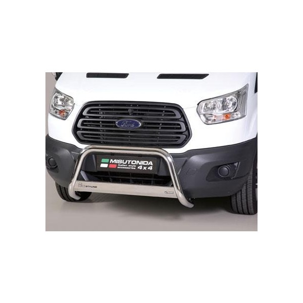 Ford Transit 2013 nerezový přední ochranný rám 63mm