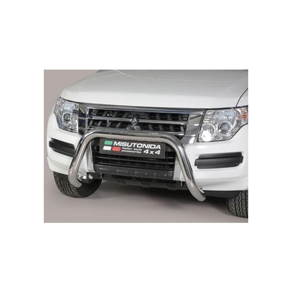 Mitsubishi Pajero 3/5-dvéř. nerezový přední ochranný rám 76mm