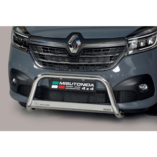 Renault Trafic III nerezový přední ochranný rám 63mm
