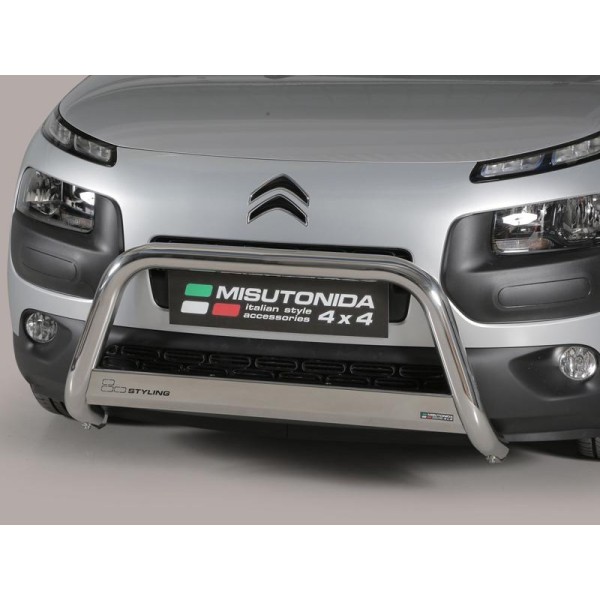 Citroen C4 Cactus nerezový přední ochranný rám 63mm