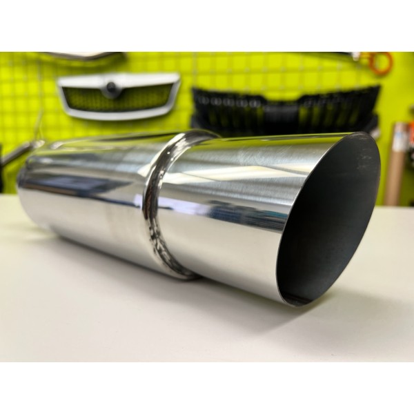 Sportovní výfuk ve stylu HKS nerez 90mm