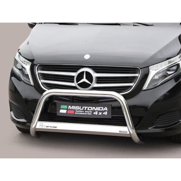 Mercedes V Class W447 nerezový přední ochranný rám