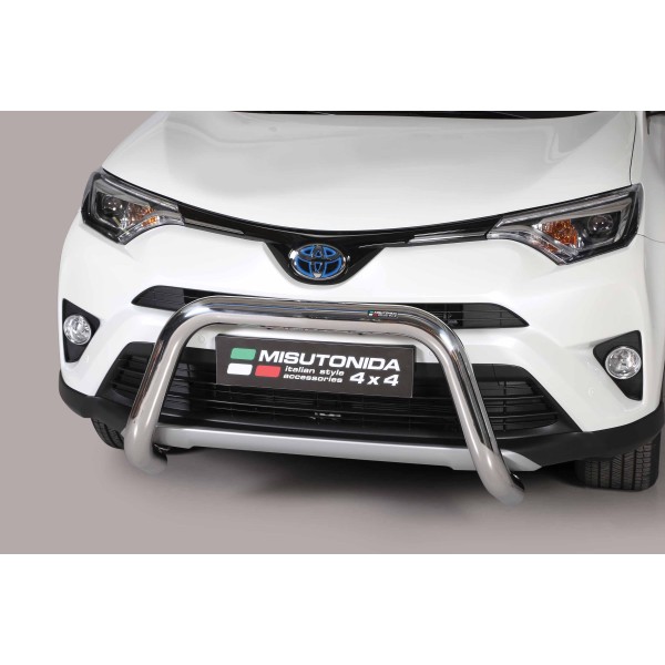 Toyota RAV 4 IV facelift nerezový přední ochranný rám 76mm